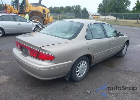 2001 Buick Century Custom from USA, damaged, VIN 2G4WS52J511304949